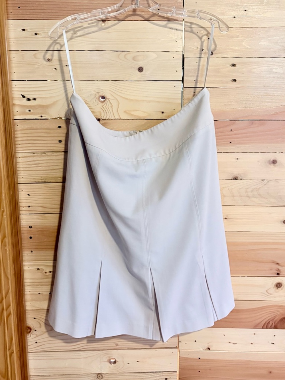 Jones New York Cream A-Line Skirt with Pleats Size 14 - Picture 11 of 11